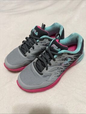 💜 Fila Sneakers Pink & Teal